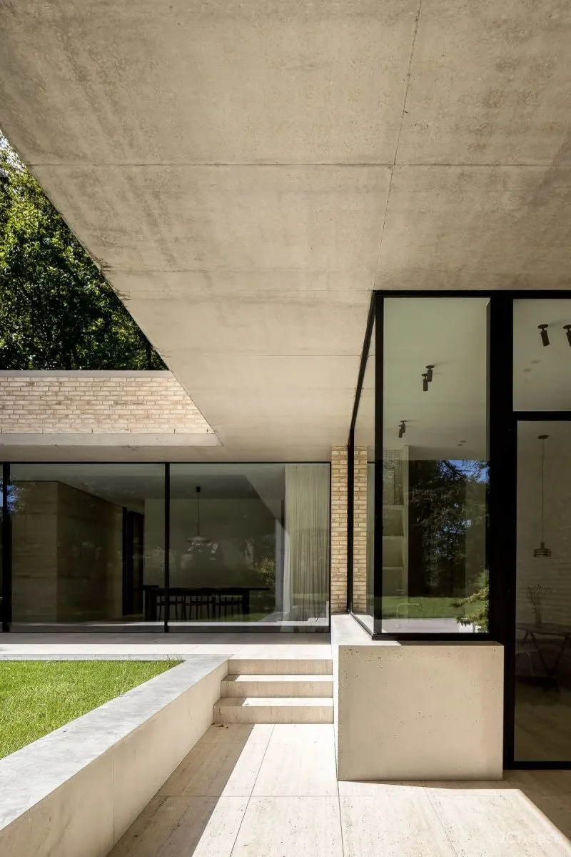 比利时Element Architecten-营造的现代侘寂风