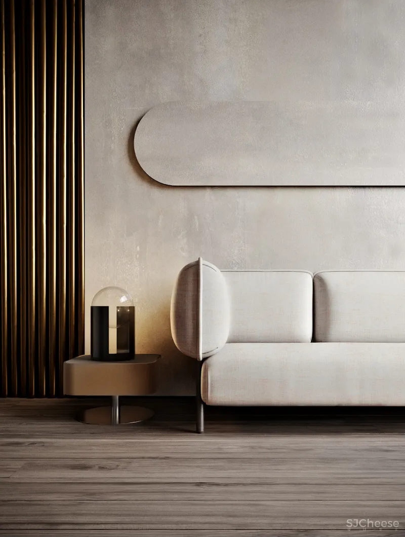 美女设计师设计的3间公寓，软装搭配优雅又灵动