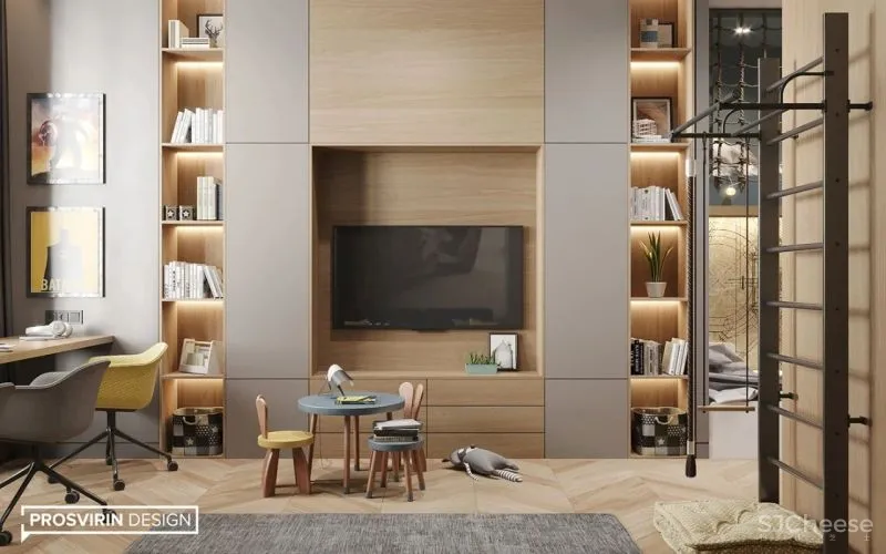 90㎡现代轻奢,营造舒适温暖感!