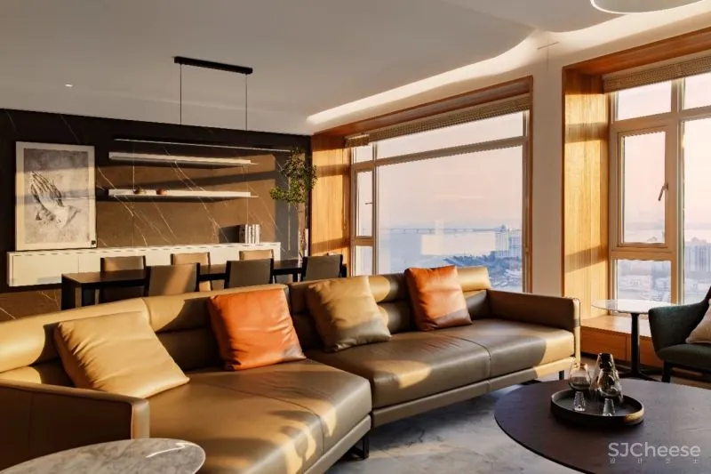 本森设计 × 240㎡大平层:极致静谧