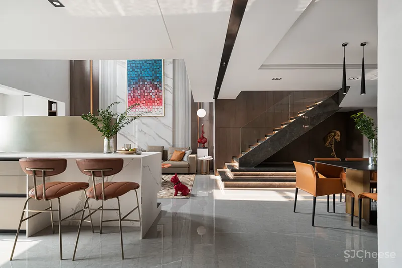 典故空间设计 • 炜岸城|家,流光溢彩地交融与亲密