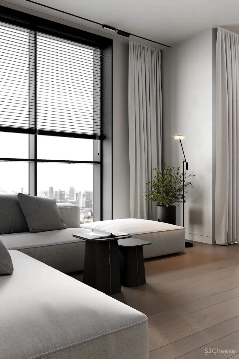 最纯粹的简约灰设计!