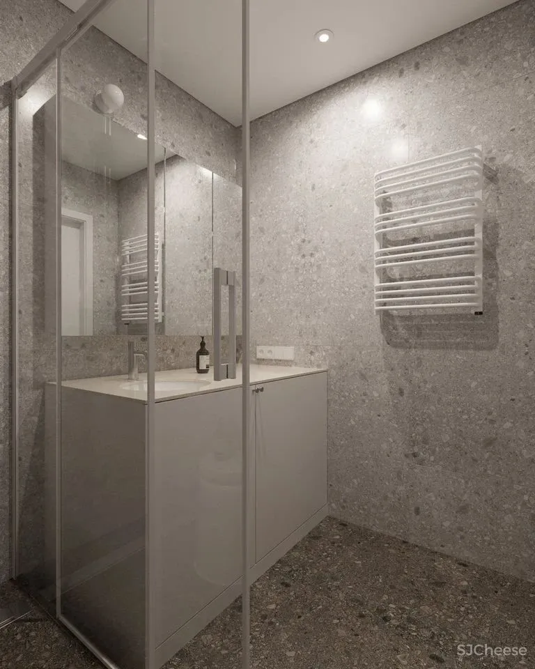 68㎡一居室这样布局,合理利用每个角落空间