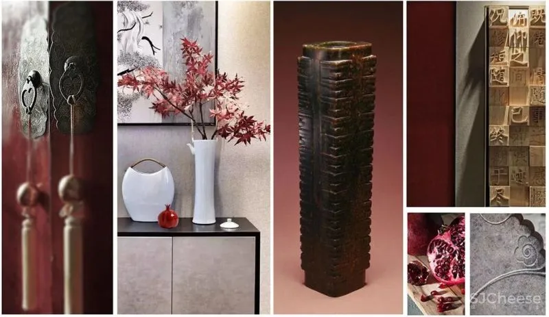 新中式 中国红,超美的东方设计!