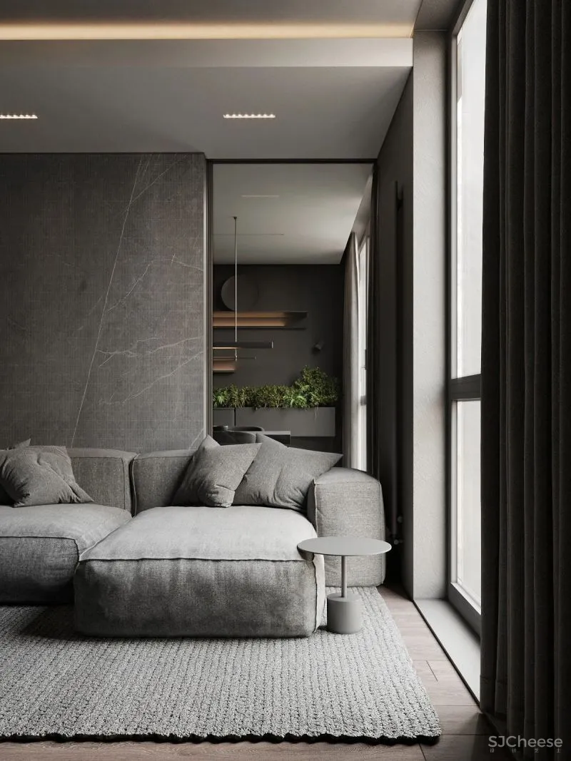 315㎡大平层设计,越简,越奢华!