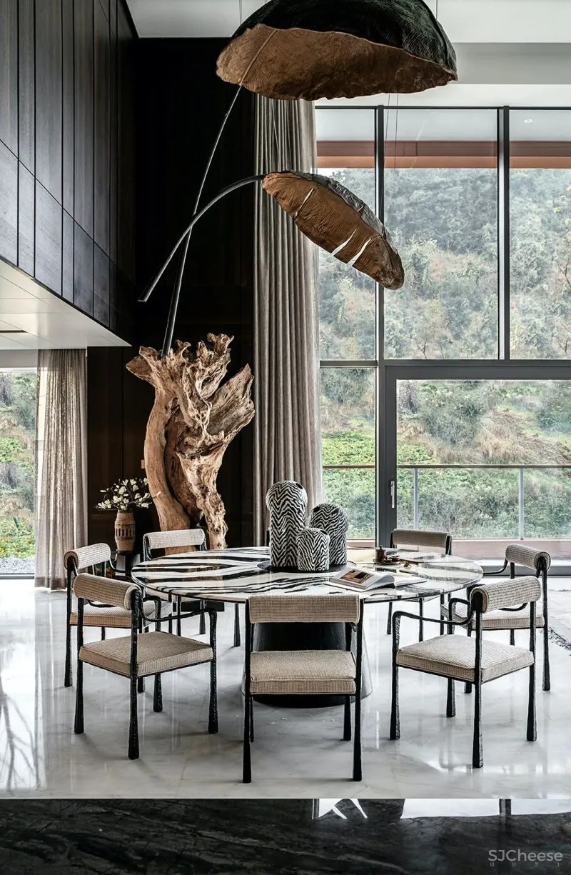 G ART 集艾 410㎡ 野奢大平层,自带空中泳池,坐拥一座山!