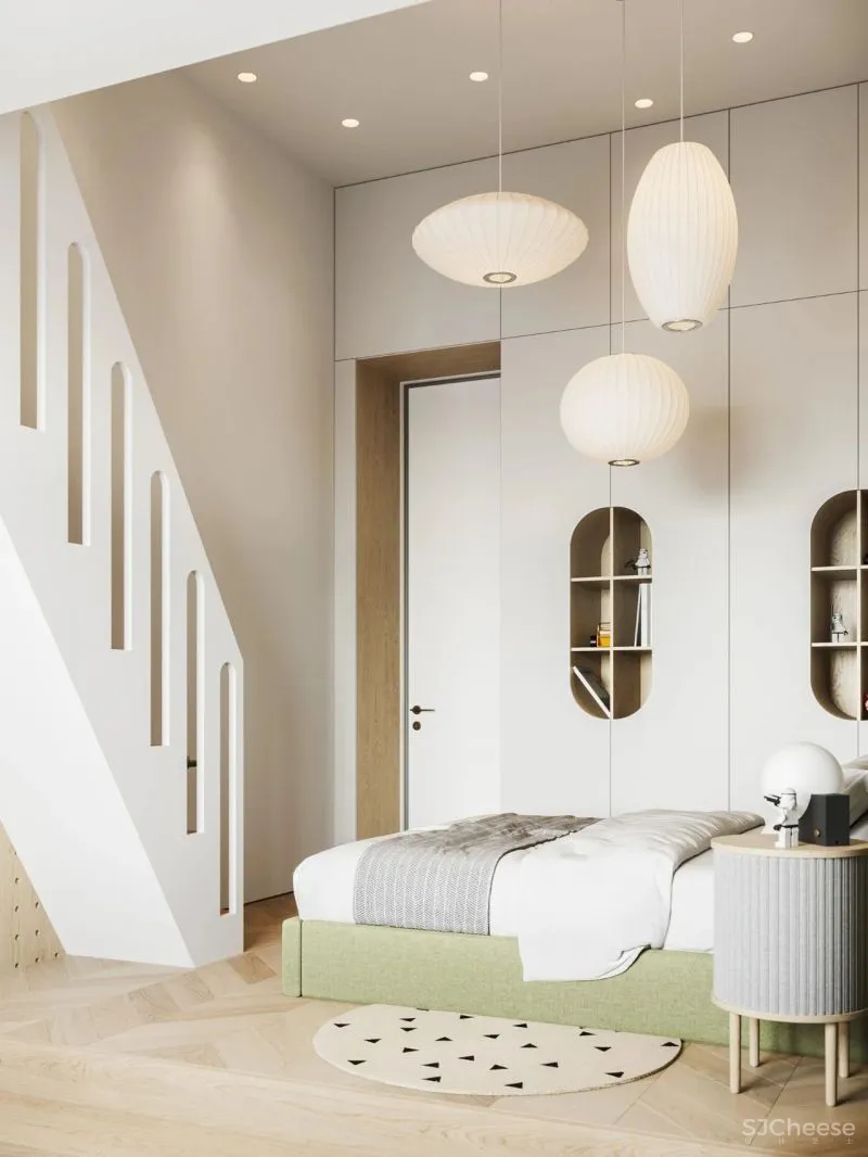 90.2㎡二居室,清新典雅,一种精致的生活姿态!