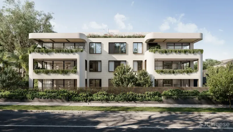 每套户型都不同的住宅楼,不一样设计一样的简洁美