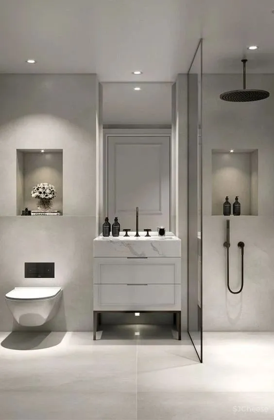 极简主义卫生间该如何设计?