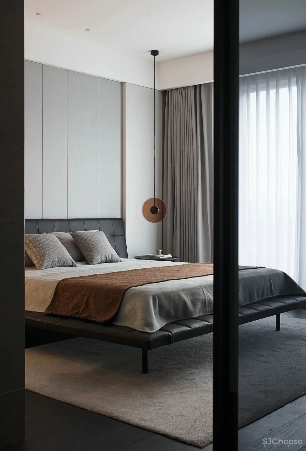 215m² 简约平层,诠释当代静美气质