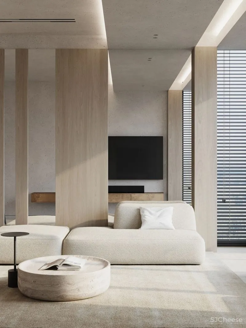 150㎡极简主义,诠释优雅