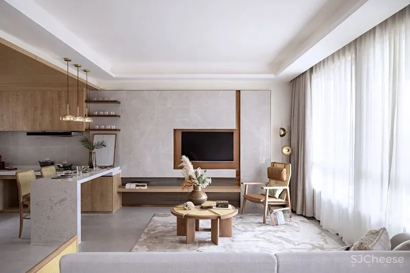 EHOO易虎设计 × 北海彰泰白鹭湾叠墅样板间:自然栖息,于江海之畔