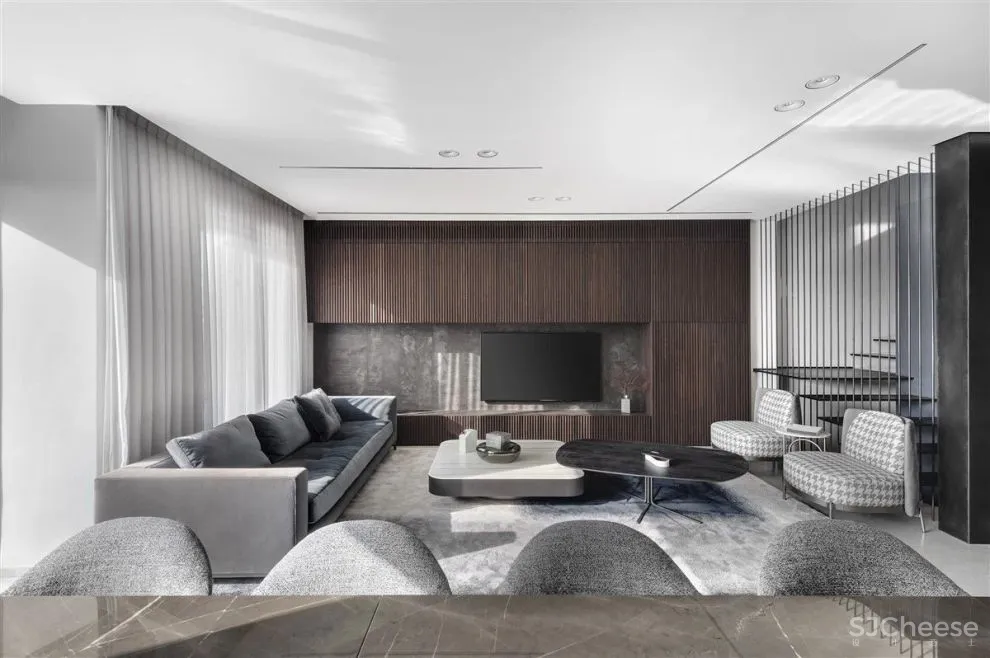 315㎡极简私宅,雅奢!