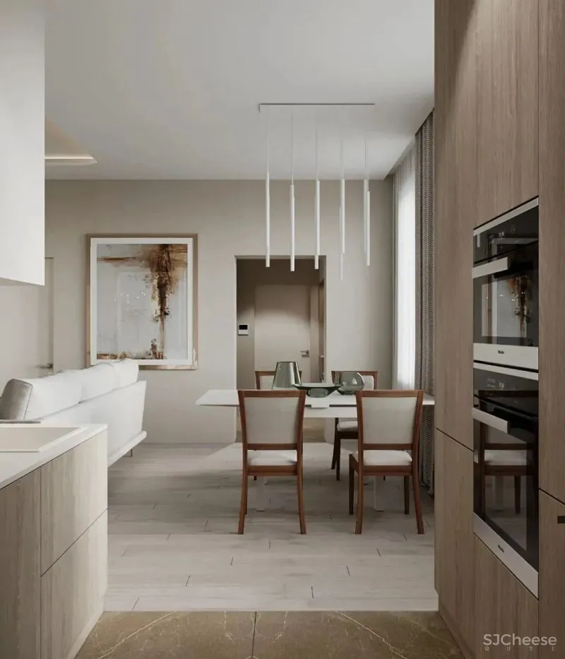 110㎡简约私宅，开放式布局下的纯享空间！