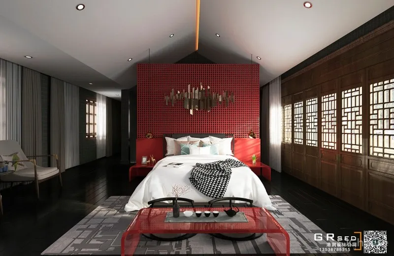 中式会所美容院设计