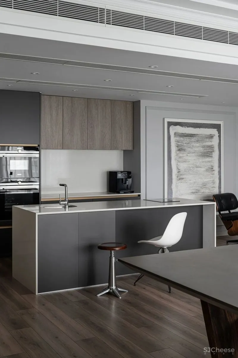 高级灰的精致格调，克制严谨的机长之家 宏福樘设计