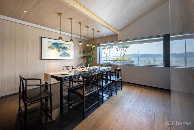 东钱湖畔再现国牌奢华酒店，在隈研吾的美术馆旁，建了一座日式庭院