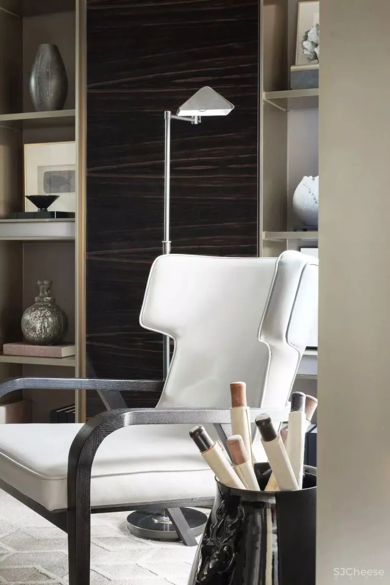 梁志天作品:万科安品园舍别墅,文雅和畅的当代写意 !