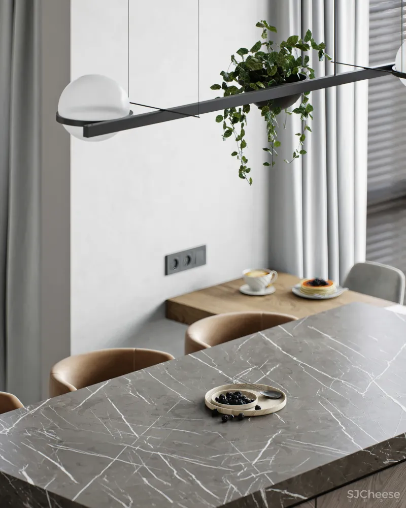 87㎡ 一室户,隐藏式灯光这样用,高级又显质感