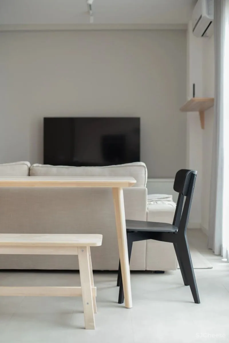 88㎡两居室,木元素用得好,恰到好处的精致