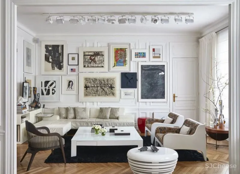 法国家具设计师Reda Amalou巴黎的家