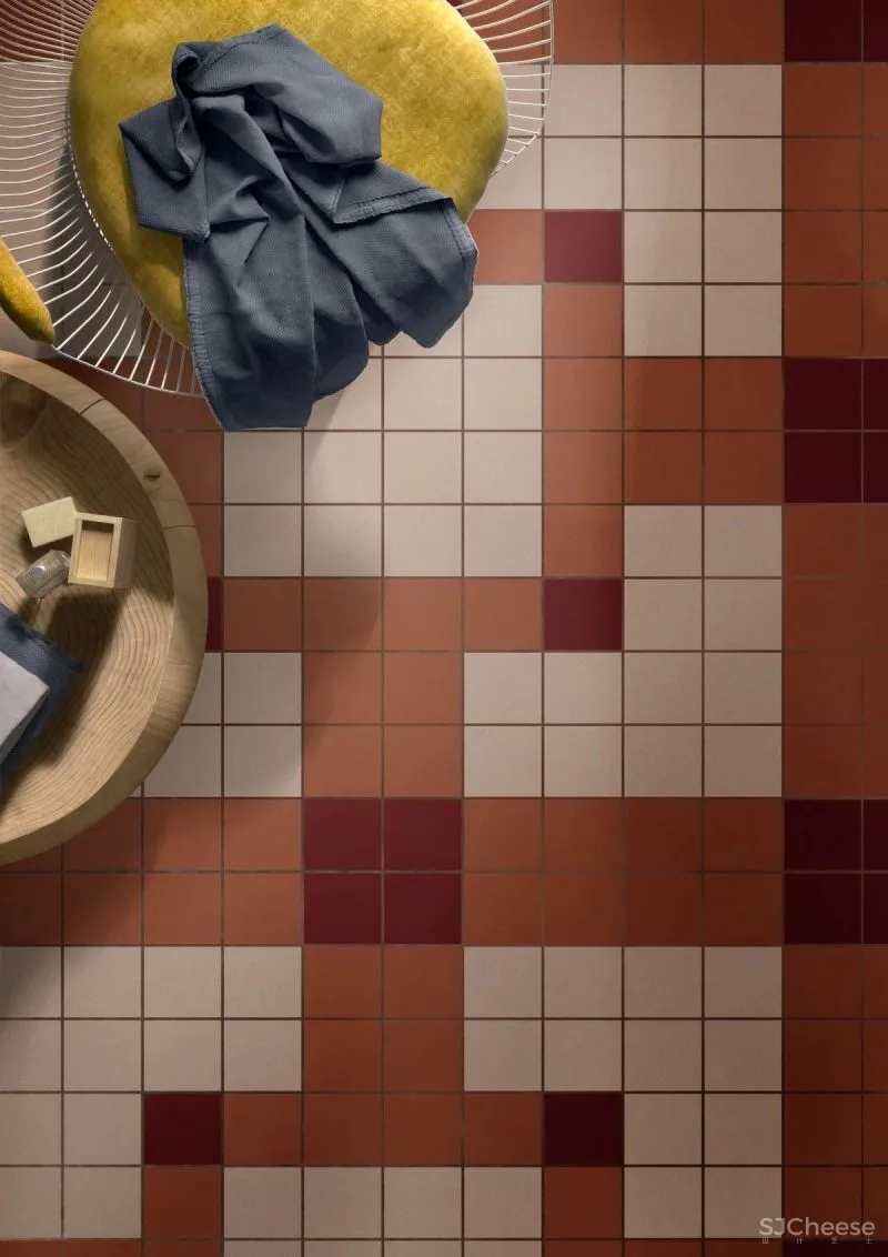 有颜有趣的瓷砖铺贴创意!