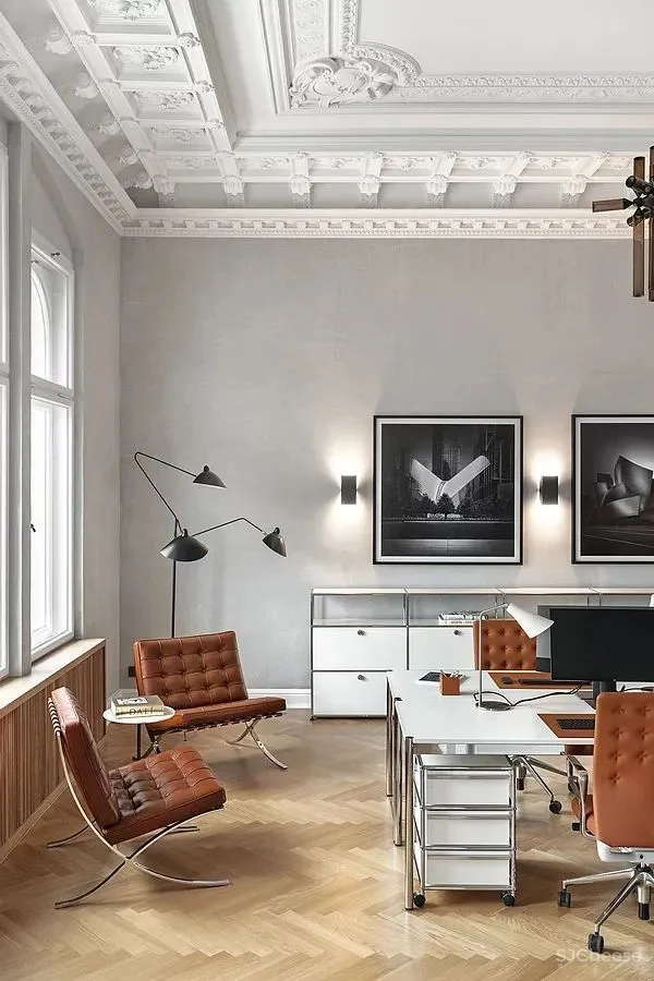 古典与现代，300㎡豪华办公空间！