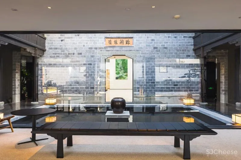 东钱湖畔再现国牌奢华酒店，在隈研吾的美术馆旁，建了一座日式庭院