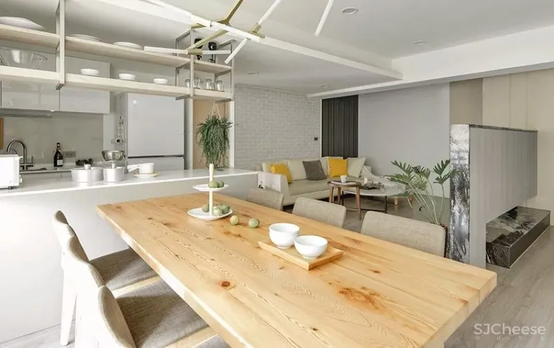 自然原色,清新北欧风亲子宅