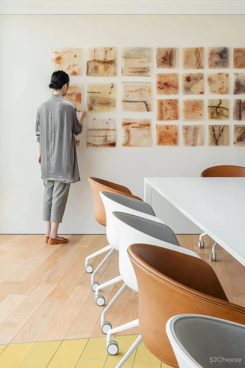 红山设计 自然延展的纯粹空间,气质十足的ECCO总部办公