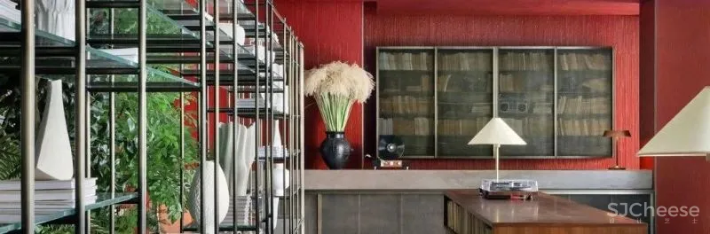 东方韵味混搭法式浪漫,羽果设计用艺术美学演绎 388㎡ 墅居