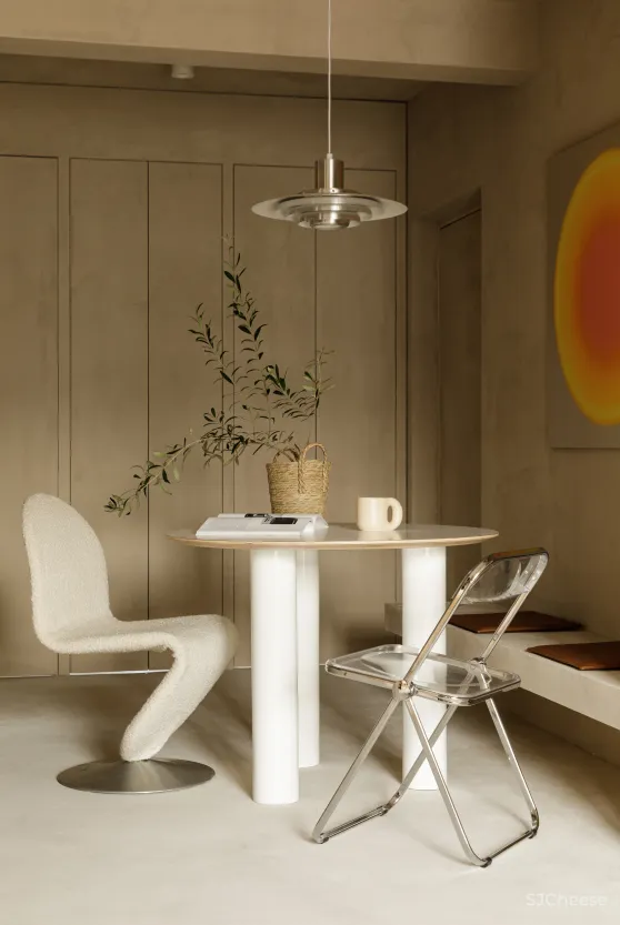 64㎡也能实现顶配侘寂风?