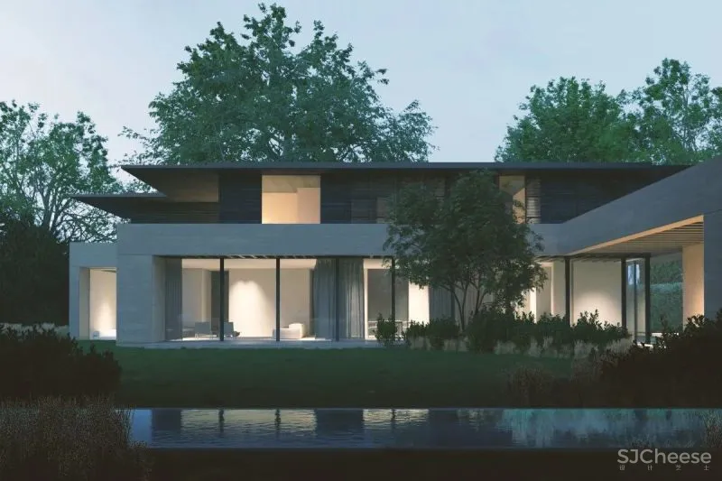 比利时Element Architecten-营造的现代侘寂风