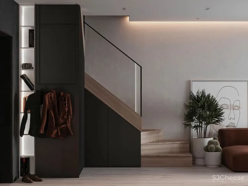 75㎡复式住宅,温馨的质感美!