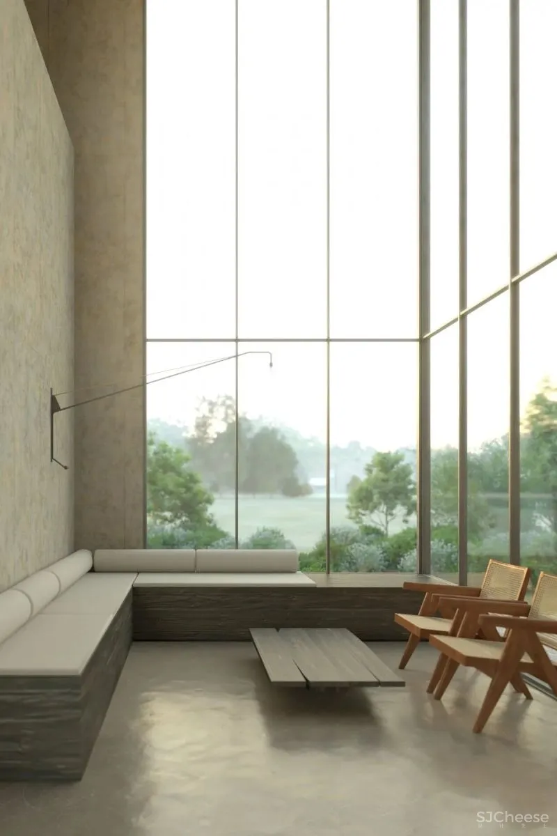 比利时Element Architecten-营造的现代侘寂风