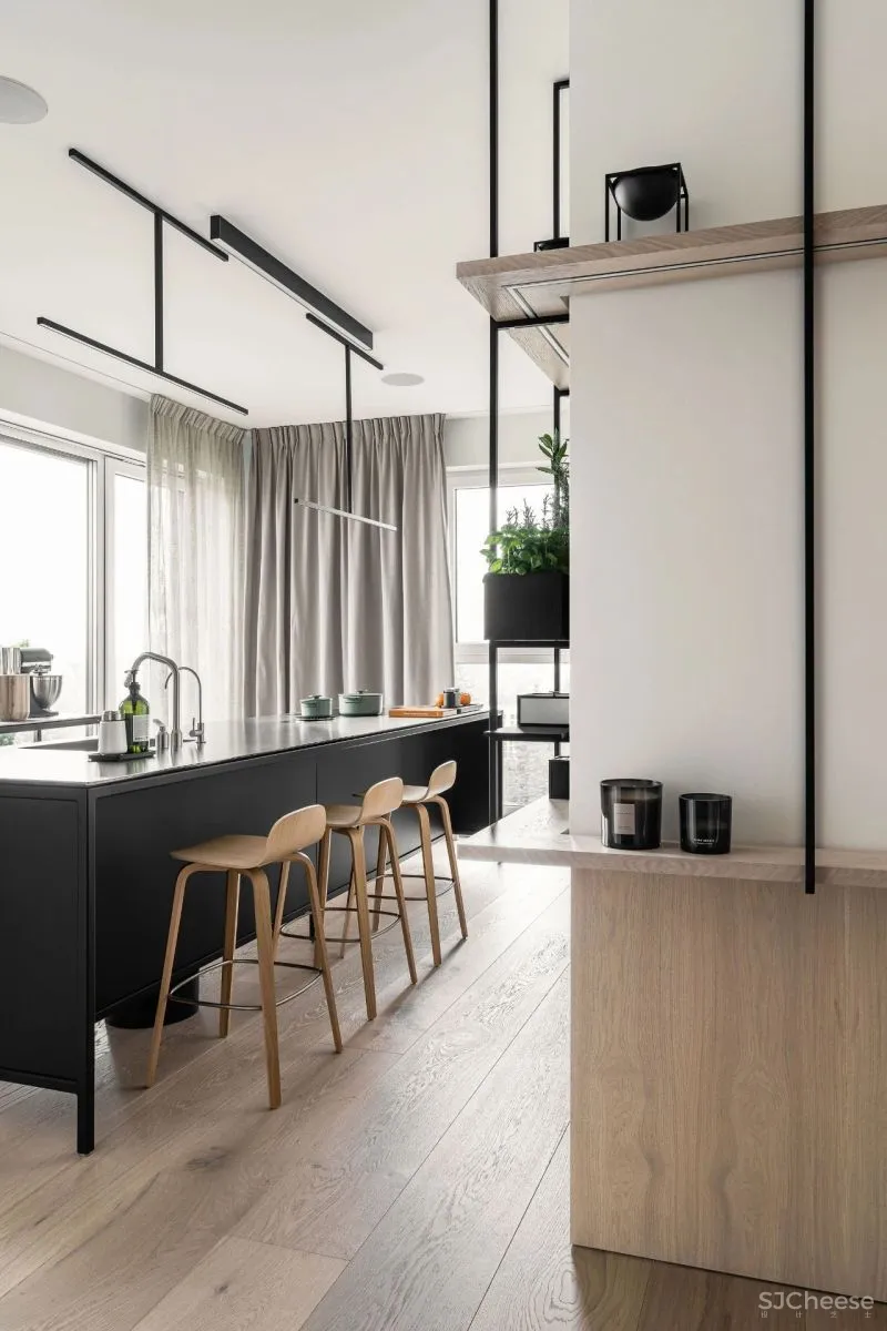 Interno Iza Gajewska新作|现代主义家庭美感