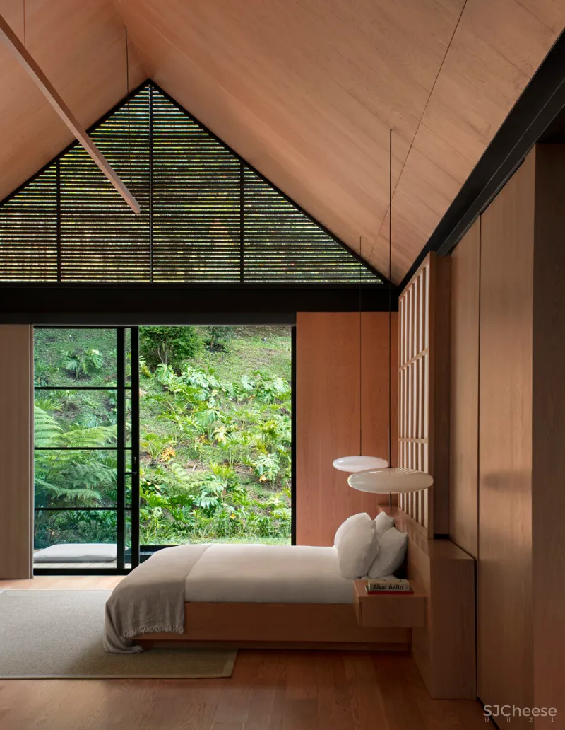 日式简约大别墅,明星私宅雅致起来真高级