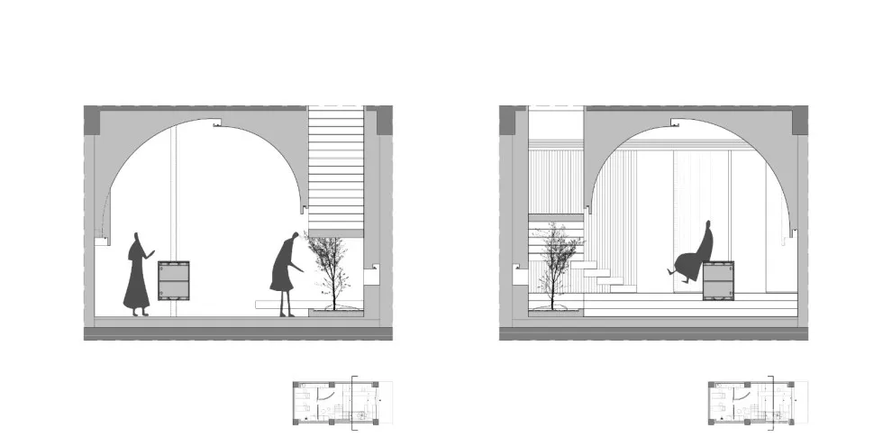 PADSTUDIO质感建筑设计 | 城市山丘-B&M美颜社