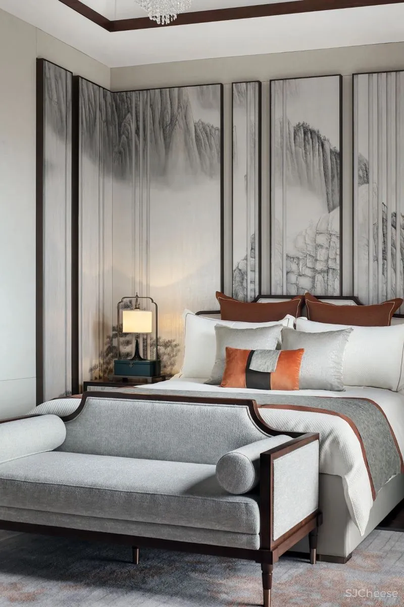 创域新作:1000㎡中式大宅,移步换景,雅韵清风!