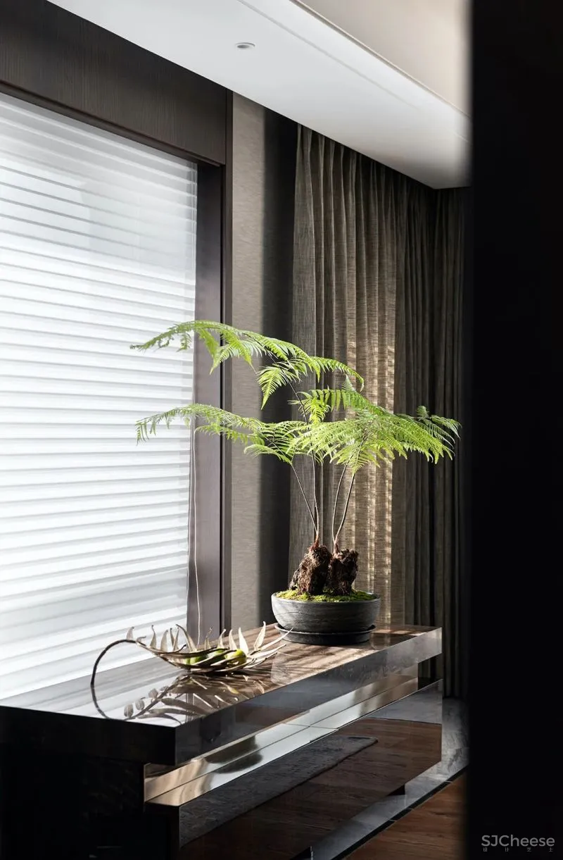 尚层设计 北京 1200㎡ 独栋隐逸大宅，自然安详的家