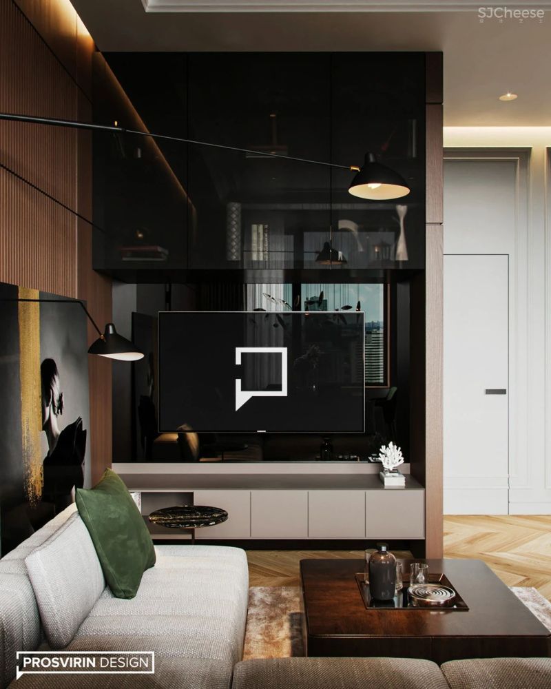 90㎡现代轻奢,营造舒适温暖感!