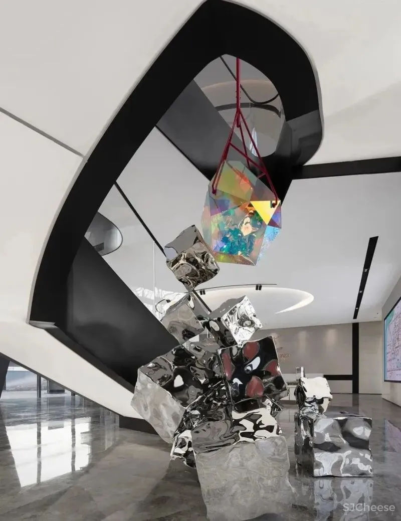 南京玄武 宝龙城售楼中心 漪天装饰设计