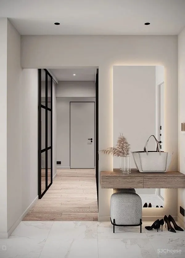 100个·轻奢系入户玄关设计