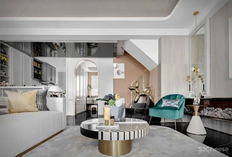 海力|新作 中梁・西安国宾府上叠样板间