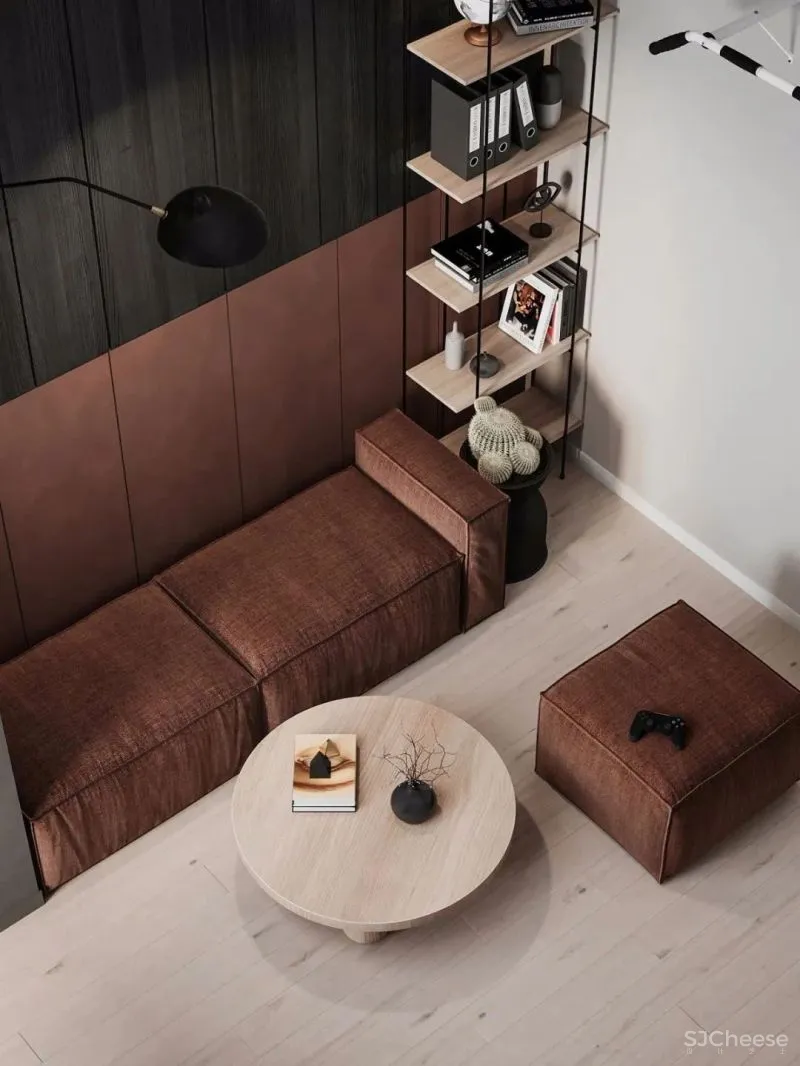 75㎡极简复式，潮范儿夫妇一眼心动