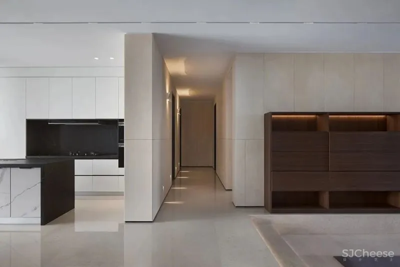 540m²顶层复式,极简设计还原生活本质丨简美设计