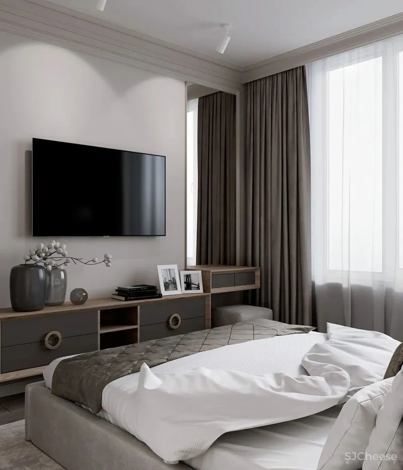 67㎡两居室，三口之家的温馨美宅！