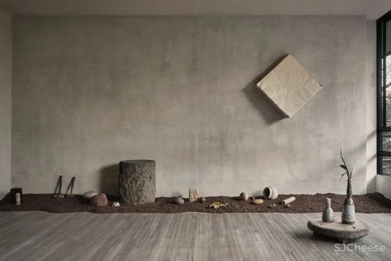 75㎡侘寂风，旧得很高级！