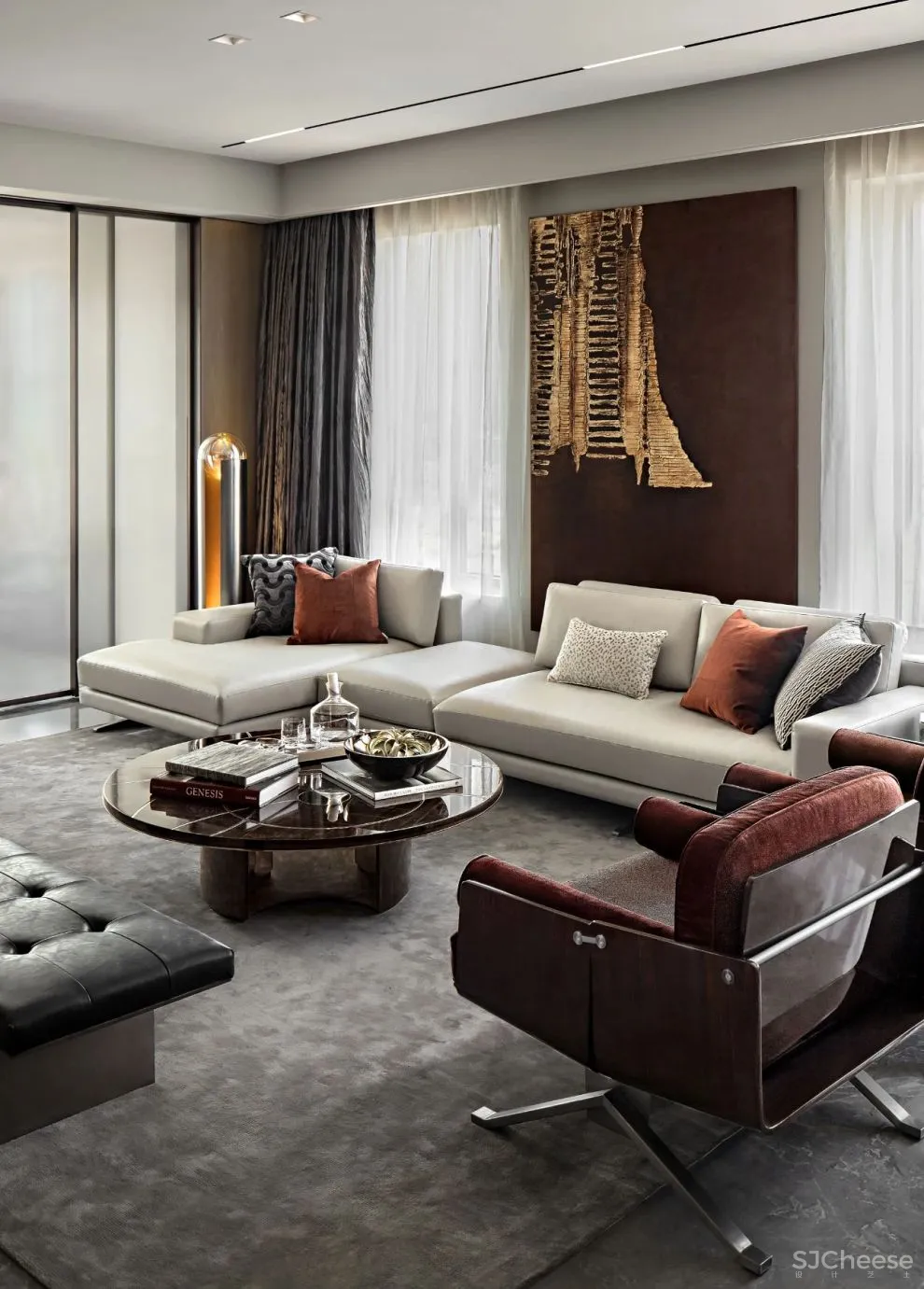 LSD.葛亚曦软装 天津万科·大都会1号豪宅样板间