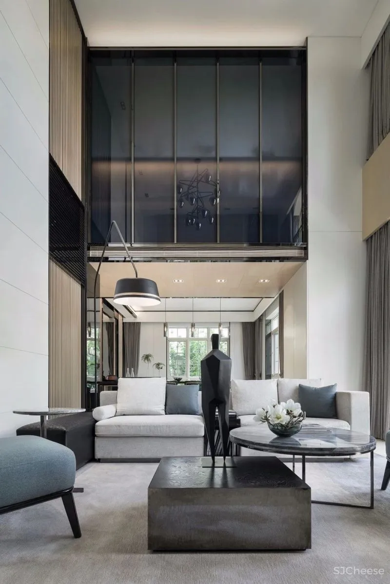 600㎡极致高级灰别墅